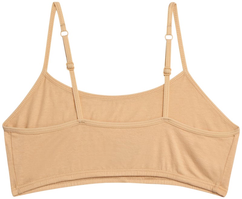 Rene Rofe Girls Cotton Spandex Cami Crop Training Bra with Adjustable Straps (10 Pack), Asst #1, Size 7-8', Medium - Image 5